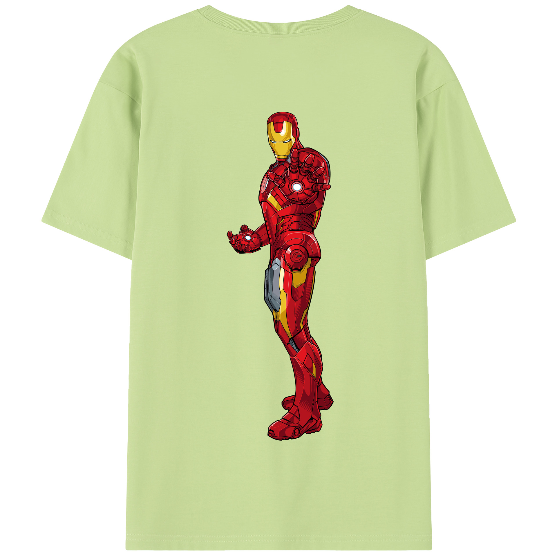（画像用） アベンジャーズ The Avengers 綿100％半袖Tシャツ（背面プリント）